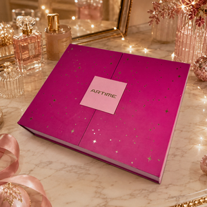 Calendario de Adviento de Belleza Navideño Personalizado al por Mayor, Caja de <span class=keywords><strong>24</strong></span> Días con Doble Puerta y Cajones, Empaque de Regalo Cosmético de Papel Rellenable - Product Image 1