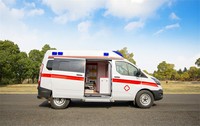 Precio bajo 2025 nueva pequeña ambulancia fundida a presión a la venta mini ambulancia japonesa a la venta