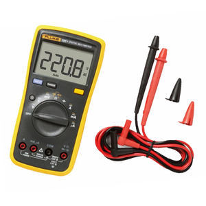 Multimètre numérique Fluke 12E + Testeur de courant de tension AC/DC avec mesure de la résistance de capacité Ohm