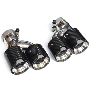 Dex Auto Uitlaat Tip Voor Bmw 5 Serie G30 G31 G 38 <span class=keywords><strong>M</strong></span> Power 4 Outlet Hoge Kwaliteit Koolstofvezel Ss304 Uitlaatdemper Uitlaatpijp Uitlaat - Product Image 5