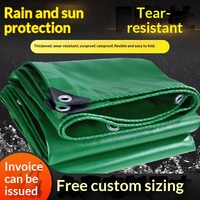 Bâche en PVC enduit, tissée, de poids moyen, épaissie, résistante à l'usure, imperméable, antistatique, pour protection contre la pluie et le soleil