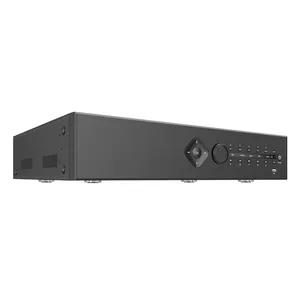 Gravador de vídeo inteligente nvr poe 24 ch 64, 4k, canal 2u, full hd, cctv, sistema de rede