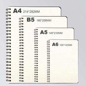 Carnet de notes de luxe A4/A5 en lin avec spirale pour étudiants, idéal pour la sublimation et les réunions - Product Image 2