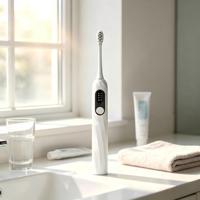 Brosse à dents électrique sonique à affichage LED, vente chaude d'usine, brosse à dents électrique pour adultes, idéale pour les voyages