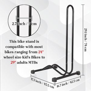 Nouveau design <span class=keywords><strong>support</strong></span> de stationnement de <span class=keywords><strong>vélo</strong></span> autoportant <span class=keywords><strong>support</strong></span> de sol de <span class=keywords><strong>vélo</strong></span> en L pièces de <span class=keywords><strong>vélo</strong></span> de haute qualité peu encombrantes - Product Image 3