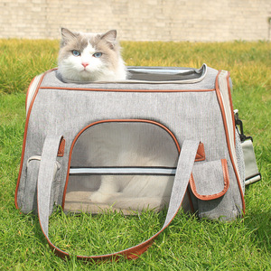 Sac de transport portable et respirant pour chats et petits animaux, pouvant être porté à l'épaule ou en sac à main - Product Image 6