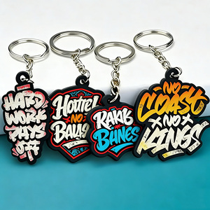 Chaveiro de PVC Macio para Lembrança Turística, Chaveiro de Borracha Personalizado, Suporte para Chave com Logotipo 3D, Chaveiro Promocional, Fabricante de Brindes - Product Image 4