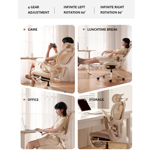 เก้าอี้สำนักงาน <span class=keywords><strong>Igrow</strong></span> 2026 ดีไซน์ใหม่ สีชมพู เขียว หลากสี รูปทรงตามหลักสรีรศาสตร์ รุ่น IA320 - Product Image 6