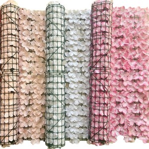Haute qualité soie artificielle Rose mur mariage <span class=keywords><strong>fond</strong></span> événement décoration Shoot Photo accessoires intérieur extérieur centre commercial fenêtre plante - Product Image 1