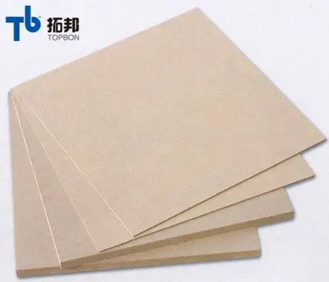 Cina pabrik harga murah polos mdf hdf