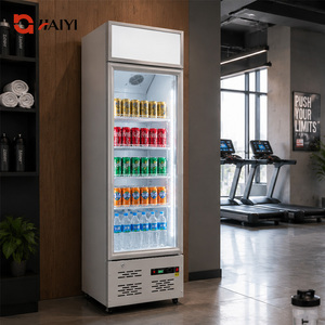 ตู้แช่เครื่องดื่มแบบกระจกบานเดียวสำหรับร้านค้า - Product Image 3