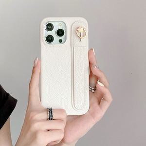 เคสหนังพรีเมียมป้องกันการกระแทก สำหรับ iPhone 17 พร้อมขาตั้งในตัว ดีไซน์เรียบง่าย ขายส่ง - Product Image 2