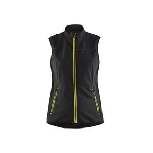 BLAKLADER-Chaleco Softshell Mujer 385125169933M Negro/Amarillo-EAN 7330509647677 CHAQUETAS DE TRABAJO CHAQUETAS SOFTSHELL DE VERANO - Product Image 1