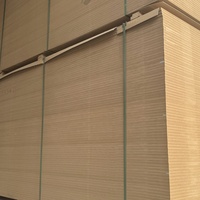 Panneau MDF extérieur moderne Panneau de fibres à densité moyenne 12mm 16mm 18mm Prix bon marché pour chambre à coucher Atelier Extérieur Fabriqué Top