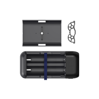 XTAR PB2SL V2 DIY Power Bank Portable à Batterie Externe pour Téléphone Mobile, Chargeur de Batterie Lithium 18650