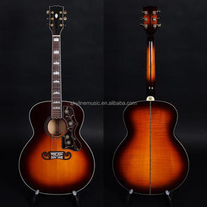 กีตาร์โปร่งไม้แท้ขนาด 43 นิ้ว, กีตาร์อะคูสติก, กีตาร์โฟล์ค - Product Image 1