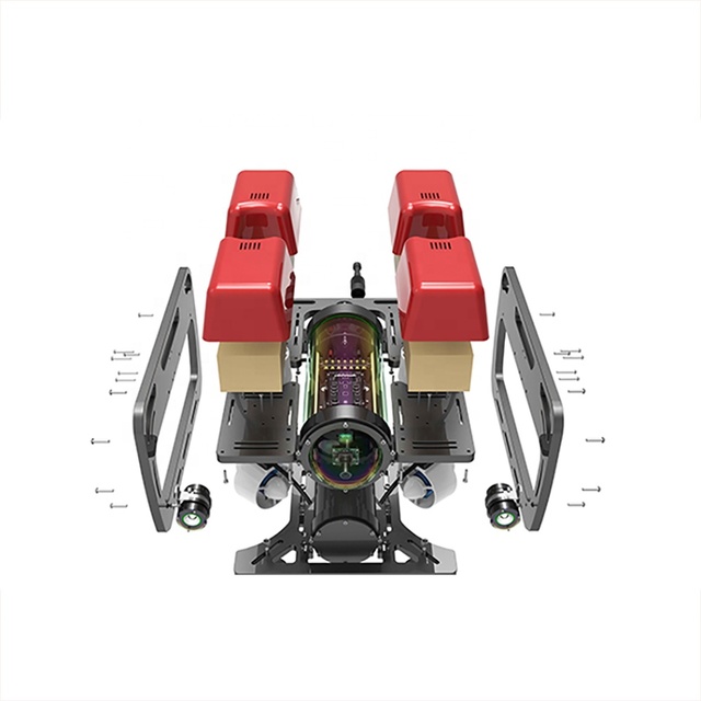 Rovmaker Underwater Drone of Openrov HDPE Frame with Full Set Educational Diy Kit for Rov Underwater Robot