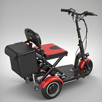 Nouvelle Arrivée Trottinette Électrique Pliable Légère et Portable Auto-Équilibrée, Type Valise, 3 Roues