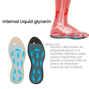 Flüssiges Glycerin Tpu Silikon Schuh Einlegesohle Fuß <span class=keywords><strong>massage</strong></span> Magnetische Gesunde Gel Einlegesohlen <span class=keywords><strong>Massage</strong></span> Glycerin Gefüllte Flüssige Einlegesohlen - Product Image 2