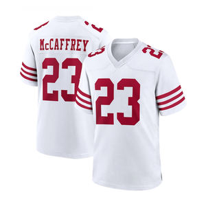 Сан-Франциско трикотажные изделия 13 Purdy 23 McCaffrey 54 Warner Прошитые 85 George Kittle ограниченные американские футбольные майки высшего качества - Product Image 4