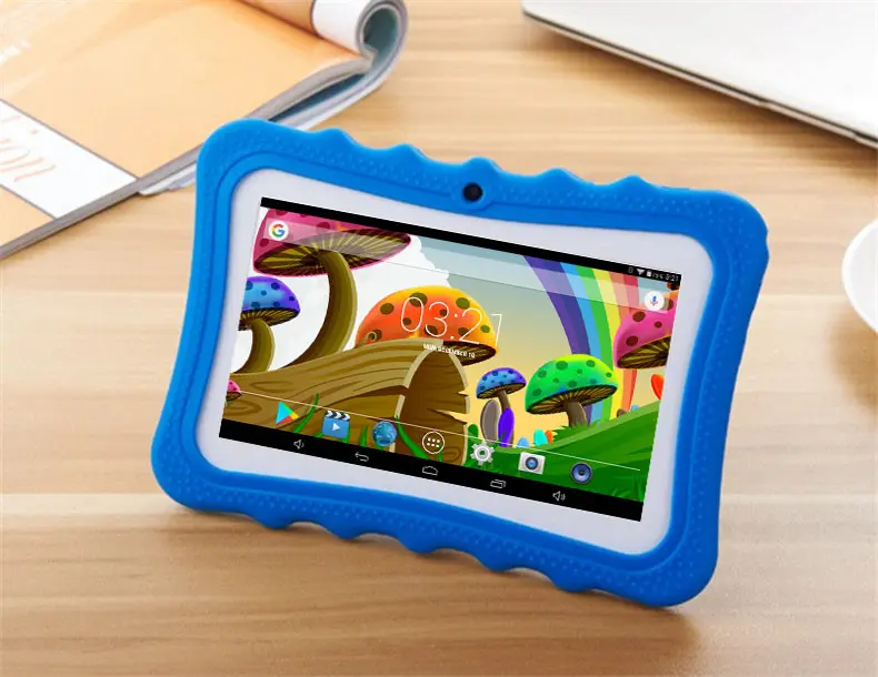 Anak-anak Murah Tablet PC dengan 8 Gb Flash Android Anak-anak Tablet PC dengan Banyak Permainan Diinstal, dengan Harga Murah Anak Mini Laptop Komputer