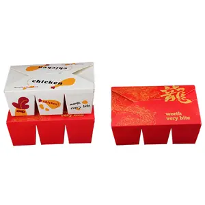 Dùng Một Lần Nhà Hàng Biểu Tượng Tùy Chỉnh Mô Hình Cấp Thực Phẩm Đi Đi Gà Chiên Khoai Tây Chiên Bao Bì Hộp - Product Image 1