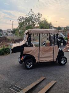 Carrito de golf eléctrico con certificación CE de alto rendimiento, batería de litio de 48V de largo alcance y faros LED. - Product Image 6
