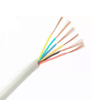 Cable de Señal Multifilar Blindado de 22 AWG, 4 y 6 Núcleos, para Sistemas de Seguridad CCTV y Alarmas