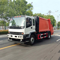Camion Compacteur à Ordures ISUZU 4x2 15m³ à Chargement Arrière 12 Tonnes pour Zones Industrielles – Vente Directe Usine
