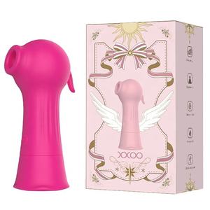 Vibromasseur de <span class=keywords><strong>gode</strong></span> à 7 fréquences pour femmes adultes avec <span class=keywords><strong>ventouse</strong></span> pour la stimulation du clitoris - Product Image 6