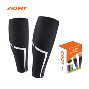 Manga de Compresión Deportiva Transpirable y Duradera, Soporte para <span class=keywords><strong>Piernas</strong></span> Antideslizante, Protector de Espinilla para Fútbol, Ciclismo y Deportes al Aire Libre - Product Image 1