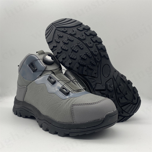 HHM, botas de senderismo grises con diseño de hebilla giratoria rápida de corte bajo Durable EVA + suela de goma Ranger Boots Popular en <span class=keywords><strong>Indonesia</strong></span> HSM280 - Product Image 6