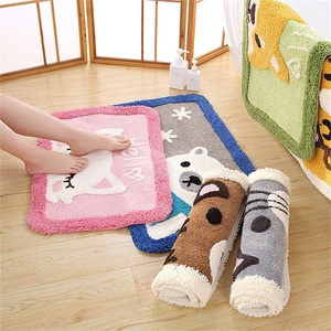 קריקטורה דוב אמבטיה שטיחים מים סופג דלת חדר שינה דלת מחצלת ללא החלקה רכה רחצה רכה לילדים - Product Image 6