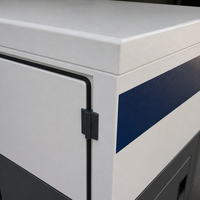 Groupe électrogène diesel étanche 30 kVA pour alimentation de secours d'urgence, Isuzu triphasé 400 V 60 Hz