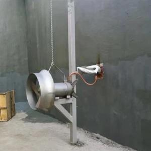 Mezclador de Aguas Residuales con Carcasa de Acero Inoxidable y Motor Sumergible con Refrigeración para Tanques Profundos - Product Image 4