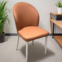 Chaise de salle à manger personnalisée avancée Direct Factory Source avec dossier de sac souple pour la maison café loisirs hôtel restaurant maison bar utilisation