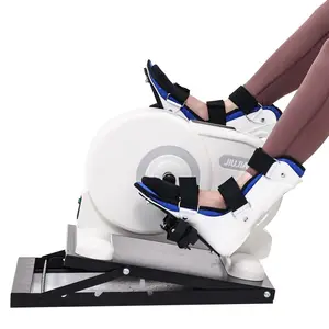 Home Physical Therapy Training Equiment Electric Rehabilitation Mini Exercise Bike For Disabled With Foot Boots And Base