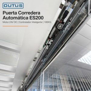 Opérateur de porte coulissante automatique <span class=keywords><strong>OUTU</strong></span> ES200 avec moteur silencieux pour système de porte en verre commercial - Product Image 5