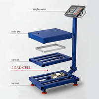 Capteur de pesage YZC-619 200KG C2 IP65 pour plateforme de pesée, trou de montage 122x40x24mm, cellule de pesée étanche IP65