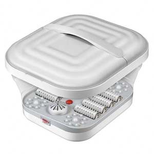Masajeador de Pies Shiatsu Portátil, Plegable y Calefactado, Máquina de Pedicura Eléctrica, Baño de Pies con Masaje - Product Image 1