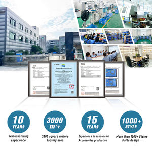 Pinces à boucle réglables en aluminium de haute qualité pour systèmes de suspension de câbles - Product Image 5