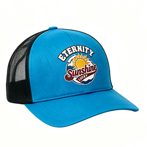 Casquette Trucker à 6 Panneaux en Maille Légère et Respirante, Chapeau de Soleil Ajustable Brodé pour Activités de Plein Air - Product Image 3