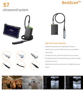 7 Probe Opsional Sistem Ultrasound Hewan Ultra-portabel dan Ekonomis untuk Pencitraan Diagnostik Veteriner pada Domba dan Babi - Product Image 5
