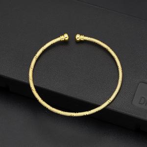 JXX Brazaletes Ajustables de Latón Chapados en Oro de 24K Estilo Vintage, Joyería Árabe de Moda al por Mayor para Mujer - Product Image 4