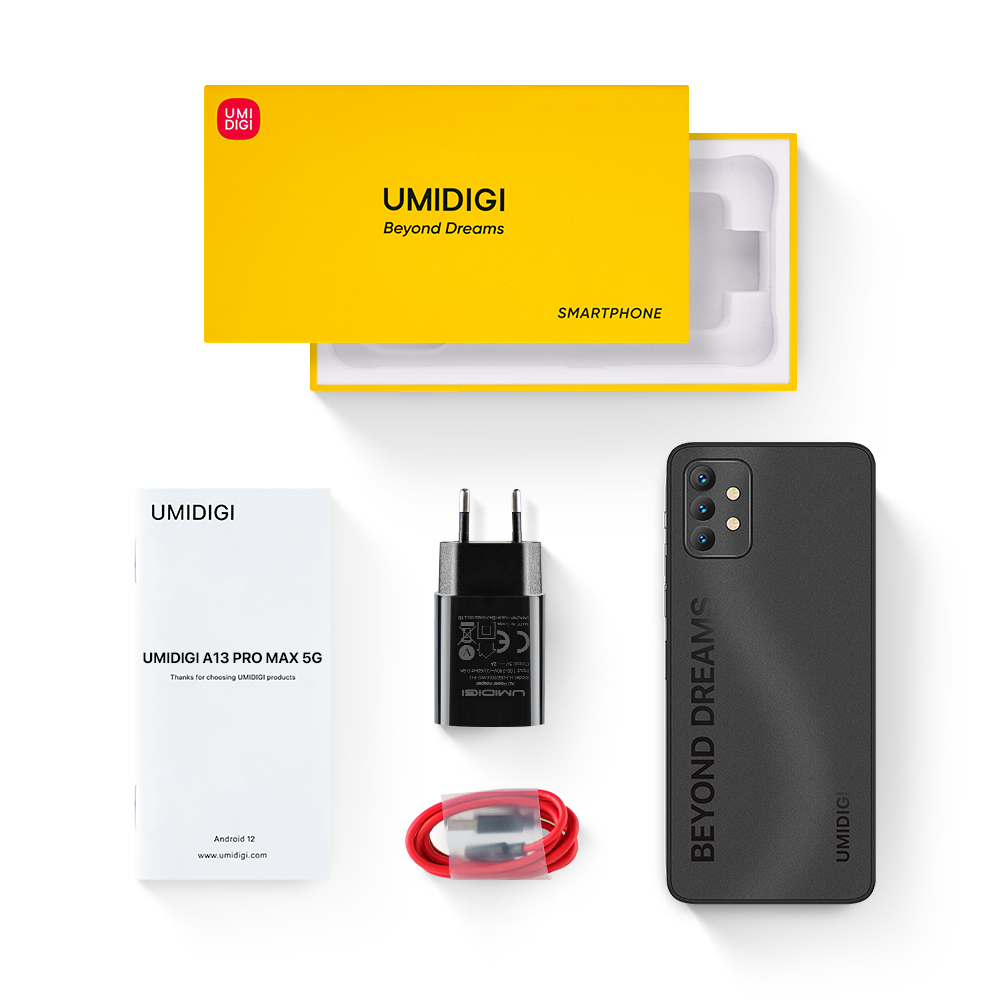 UMIDIGI A13 Pro Max 5G - 12GB RAM, 64MP Camera, 5000mah Battery
