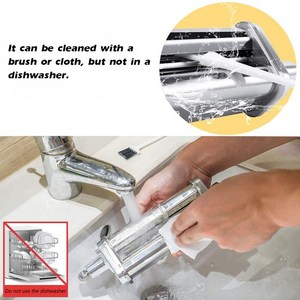 Accessoire pour machine à pâtes, rouleau à pâtes, coupe-pâtes, presse à nouilles, compatible avec les mélangeurs sur socle <span class=keywords><strong>KitchenAid</strong></span> pour les feuilles de pâtes - Product Image 6