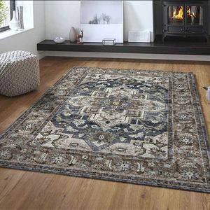 Extra Large morbido e spesso lavabile Vintage persiana Area etnica <span class=keywords><strong>tappeti</strong></span> per camera <span class=keywords><strong>da</strong></span> letto ingresso ingresso casa decorazione - Product Image 4