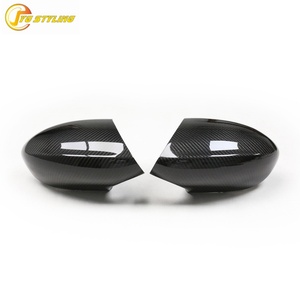 Coques de rétroviseurs latéraux en carbone sec de qualité supérieure, accessoires de tuning, remplacement complet pour BMW M3 E90 E92 E93 & 1M Coupé 2009 à 2013 - Product Image 4