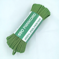 CA004C Tali Paracord 550 Kamuflase Warna-warni Ramah Lingkungan 4mm Kekuatan Tinggi, Produsen Menyediakan Tas Grosir Berkualitas Tinggi
