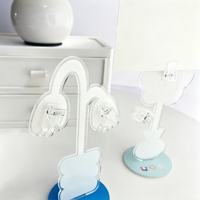 Support photo personnalisé en acrylique pour fleurs, pince à notes, présentoir de bureau, ornement décoratif pour la maison et le bureau